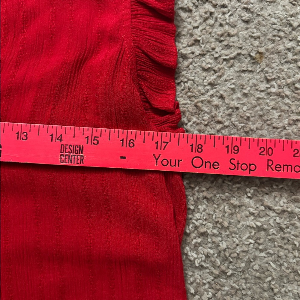 Universal Thread Vibrant Red Top - image 6